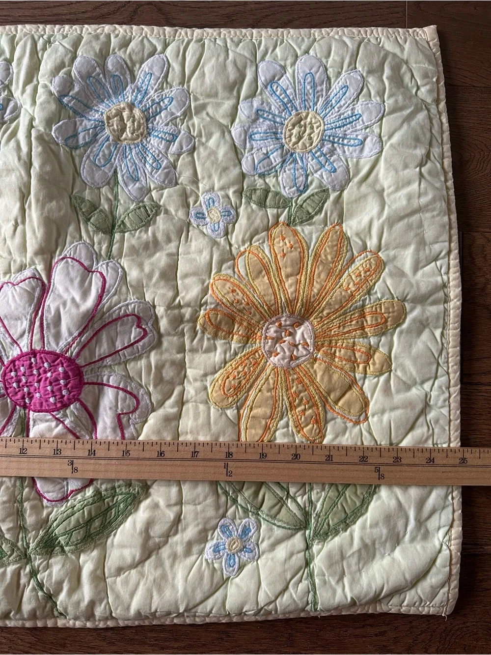 Pottery Barn Floral Quilt Kids Full/ Double Cotton